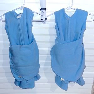 Halo SleepSack Blue Swaddle-Bundle of 2! Newborn Size (Newborn to 3 months)👼